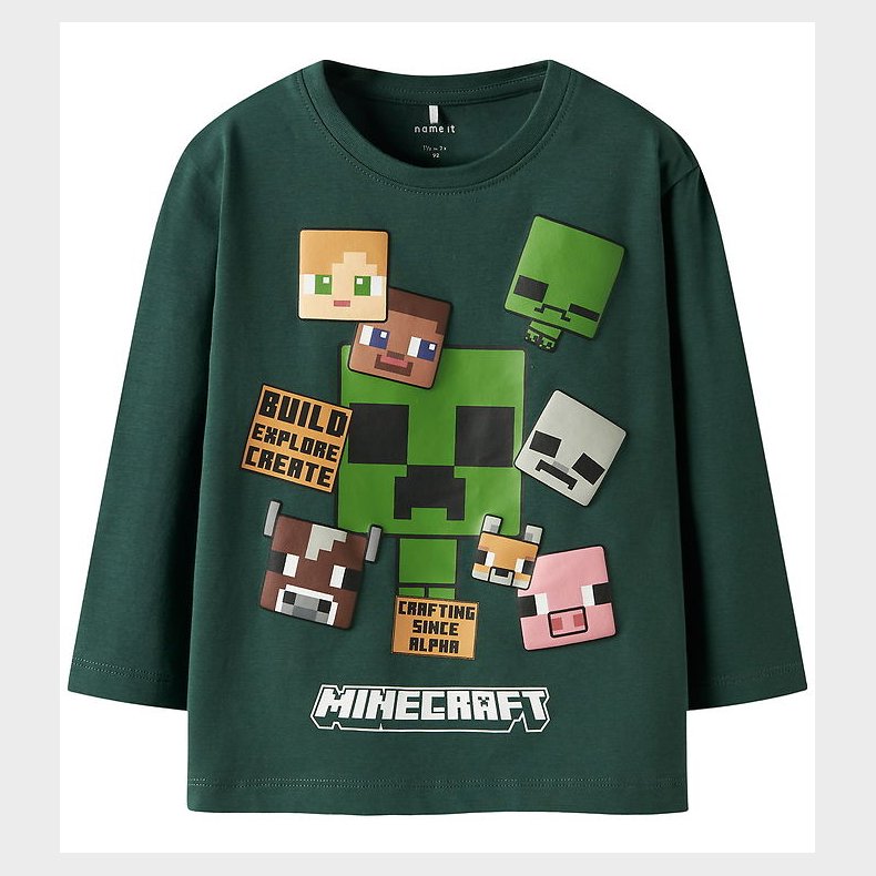 Name it Bluse - NmmNyle - Minecraft - Bistro Green