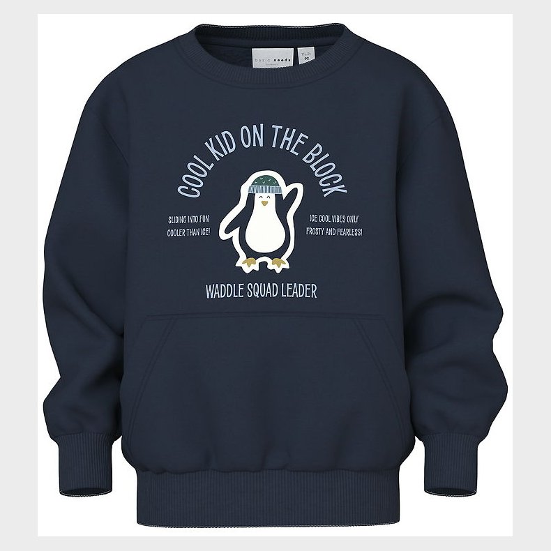 Name it Sweatshirt - NmmVugo - Navy Blazer/Penquin Cool