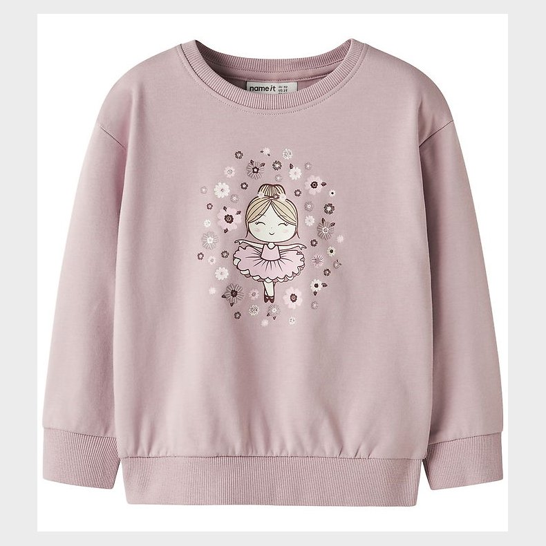 Name it Sweatshirt - NmfViloui - Keepsake Lilac/Dancer
