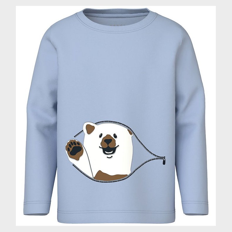 Name it Bluse - NmmVux - Kentucky Blue/Bear Hi