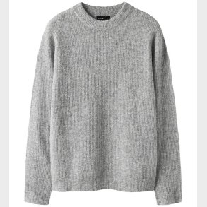 LMTD Bluse - Strik - Noos - NlmKleave - Light Grey Melange