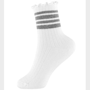 Name It Strmper - NkfSille - Bright White/Grey Melange