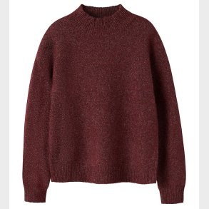 Name It Bluse - Strik - NkfVemmie - Burgundy