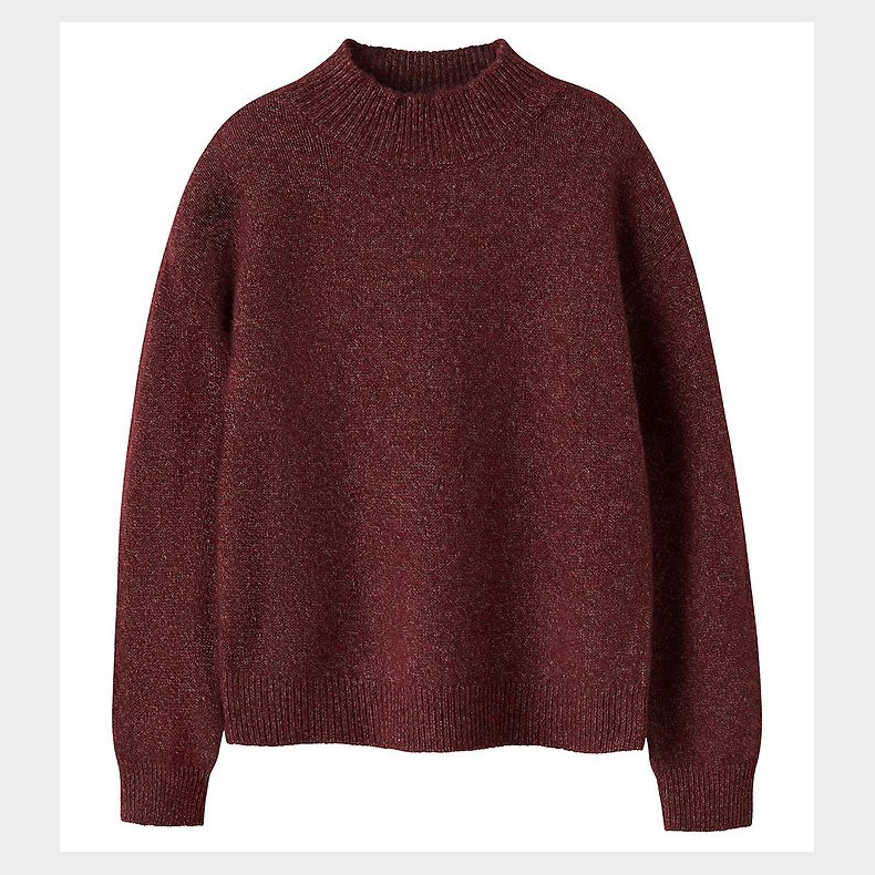 Name It Bluse - Strik - NkfVemmie - Burgundy