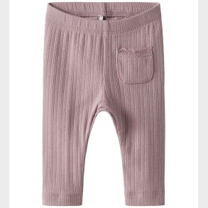 Name It Leggings - Rib - NbfSiva - Keepsake Lilac