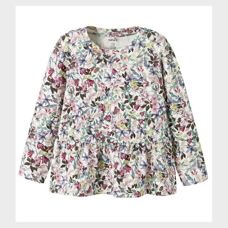 Name It Bluse - NmfSalliana - Cloud Dancer
