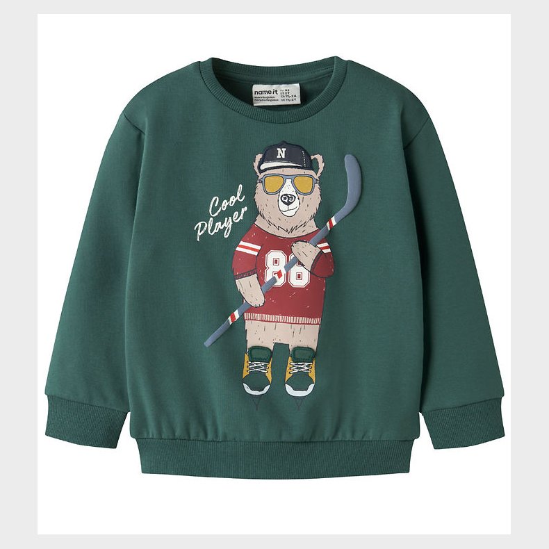 Name it Sweatshirt - NmmSaxo - Bistro Green
