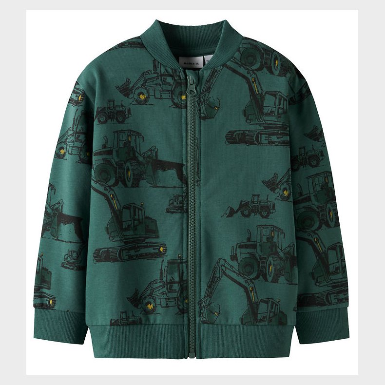 Name It Cardigan - NmmStorm - Bistro Green