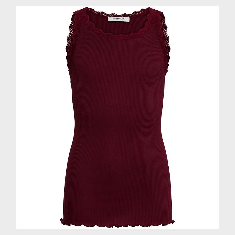 Rosemunde Top - RkBalta - Modal Lace - Tawny Port