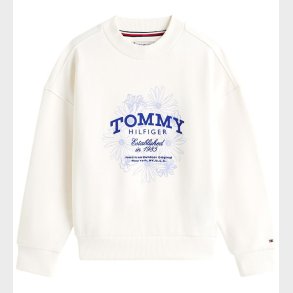 Tommy Hilfiger Sweatshirt - Crew - Ancient White