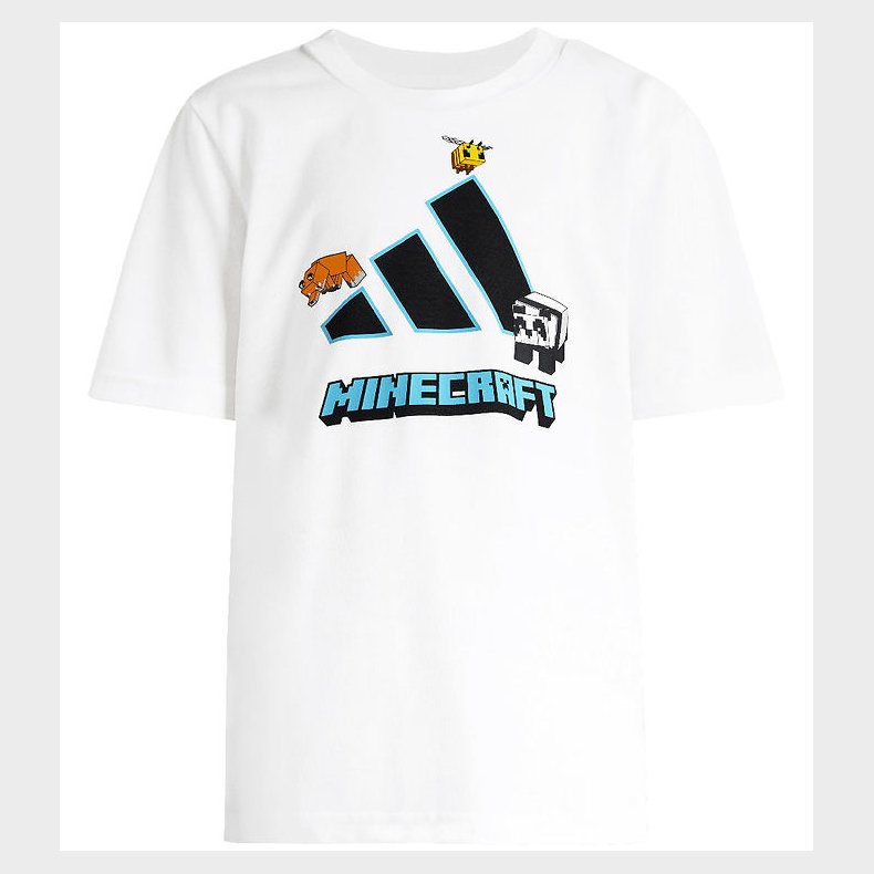 adidas Performance T-shirt - Minecraft - White