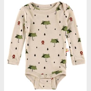 Katvig Body l/ - Uld - Grn