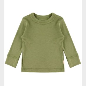 Katvig Bluse - Uld - Lysegrn