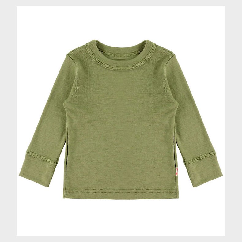 Katvig Bluse - Uld - Lysegrn