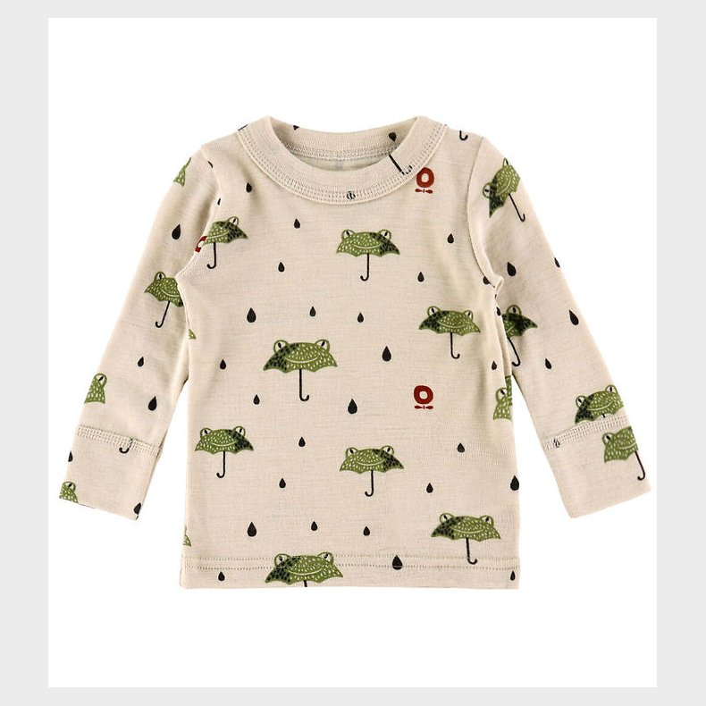 Katvig Bluse - Uld - Grn