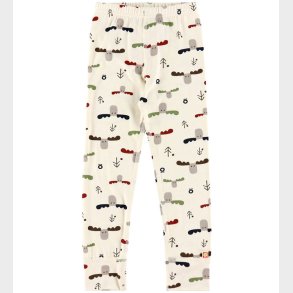 Katvig Leggings - Viskose/Bambus - Off White