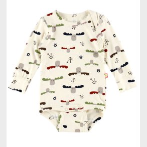 Katvig Body l/ - Viskose/Bambus - Off White