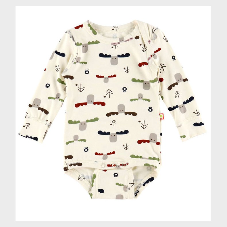 Katvig Body l/ - Viskose/Bambus - Off White