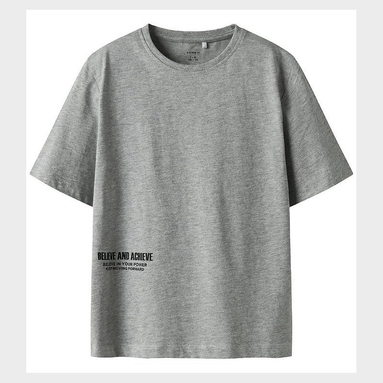 Name It T-shirt - NkmSeb - Grey Melange