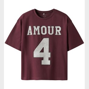 Name It T-shirt - NkfSangy - Burgundy