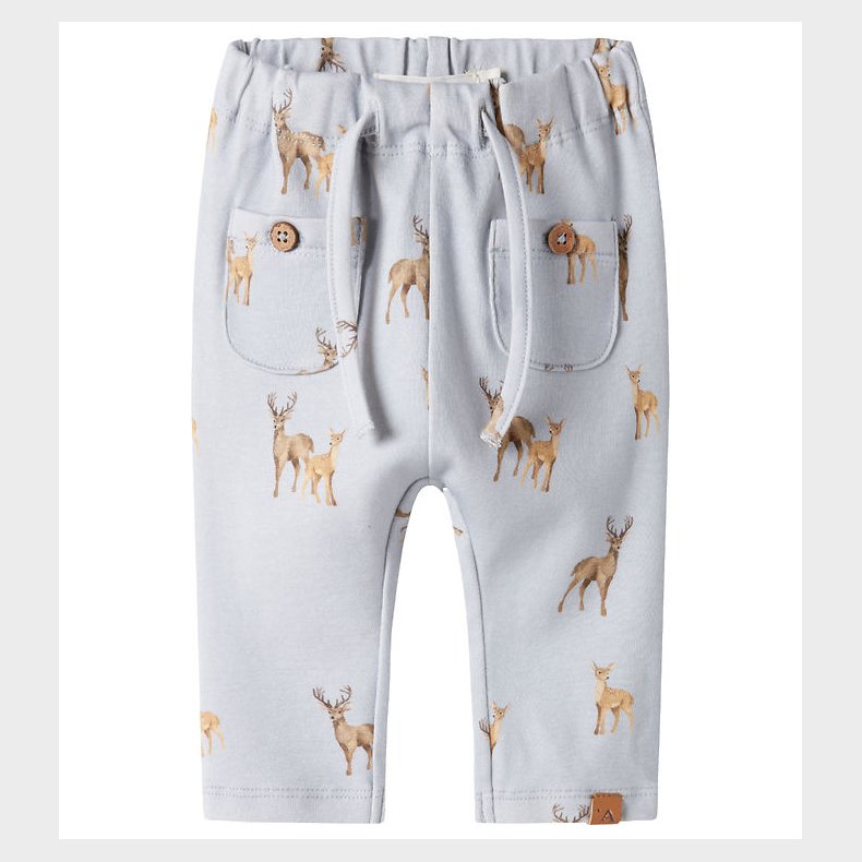 Lil' Atelier Bukser - NbmLayo - Gray Dawn/ Deer