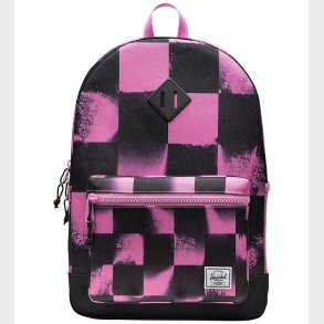 Herschel Rygsk - Heritage Youth - Stencil Checker Opera Mauve