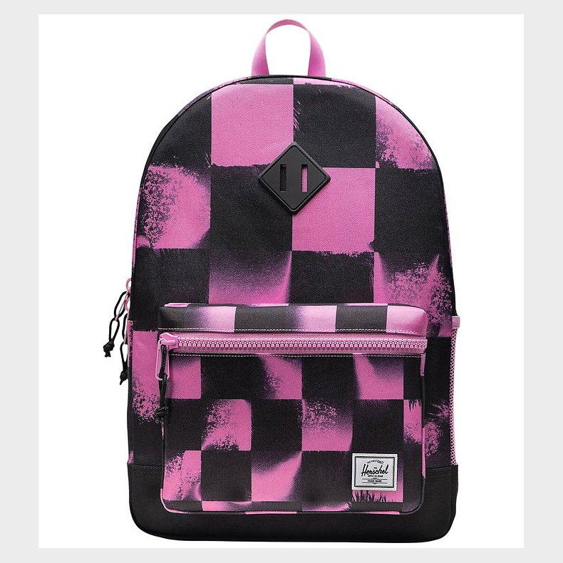 Herschel Rygsk - Heritage Youth - Stencil Checker Opera Mauve