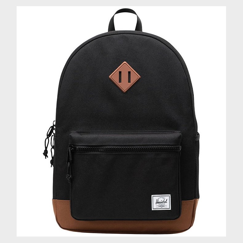 Herschel Rygsk - Heritage Youth - Black/ Saddle Brown