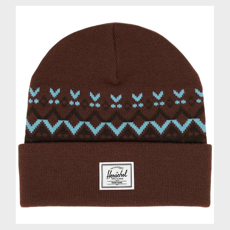 Herschel Hue - Strik - Elmer - Bitter Chocolate/ Fair Isle