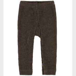 Joha Bukser - Strik - Uld - Brun Meleret