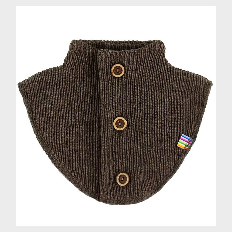 Joha Halsedisse - Uld - Brun Meleret