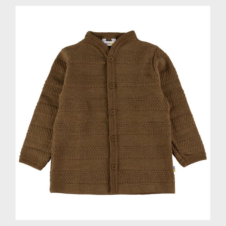 Joha Cardigan - Uld - Varm Brun