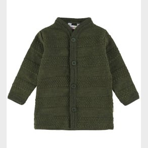 Joha Cardigan - Strik - Uld - Mos Grn