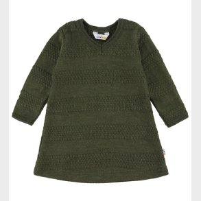 Joha Kjole - Uld - Mos Grn