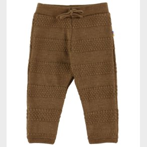 Joha Bukser - Strik - Uld - Varm Brun