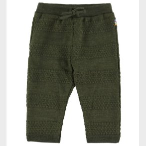 Joha Bukser - Strik - Uld - Mos Grn