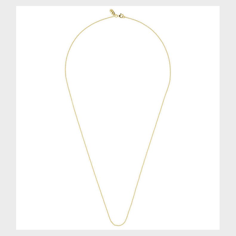 Design Letters Halskde - 60 cm - Guldbelagt