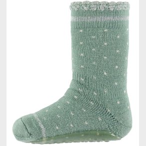 MP Str�mper m. Skridsikker Bund - Uld - Esme - Lily Pad