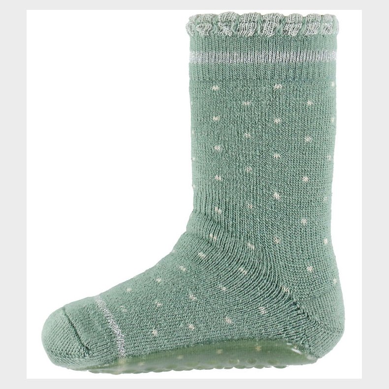 MP Str�mper m. Skridsikker Bund - Uld - Esme - Lily Pad