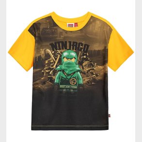 LEGO® Wear Ninjago T-shirt - LwTaj 104 - Gul/Gr�n