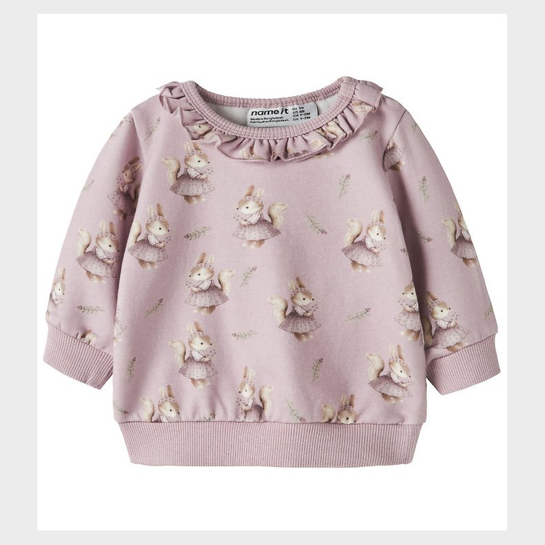 Name it Sweatshirt - NbfShelly - Keepsake Lilac