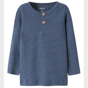 Name It Bluser - Rib - NbmKab - Vintage Indigo/Melange
