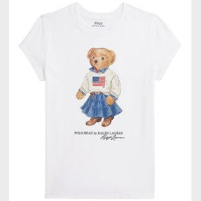 Polo Ralph Lauren T-shirt - Hvid m. Bamse