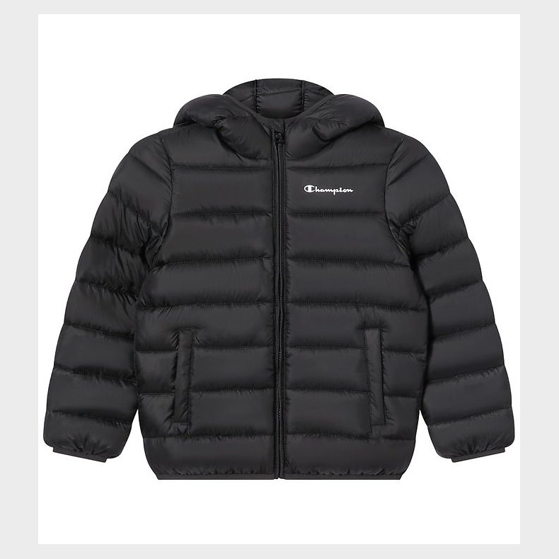 Champion Dynejakke - Hooded - Black Beauty