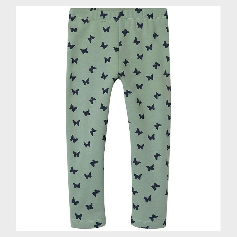 Name It Leggings - Sweat - NmfDavina - Lily Pad/BUTTERFLY AOP