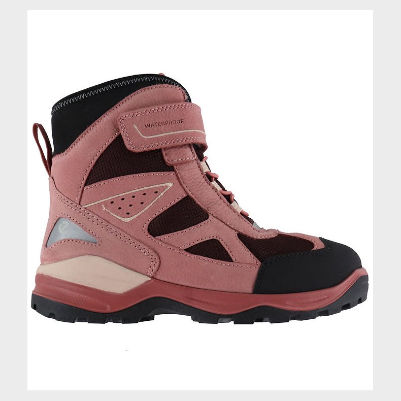 Ecco Vinterstvler - Snow Mountain 1S Wp - Black/Petal/Fig