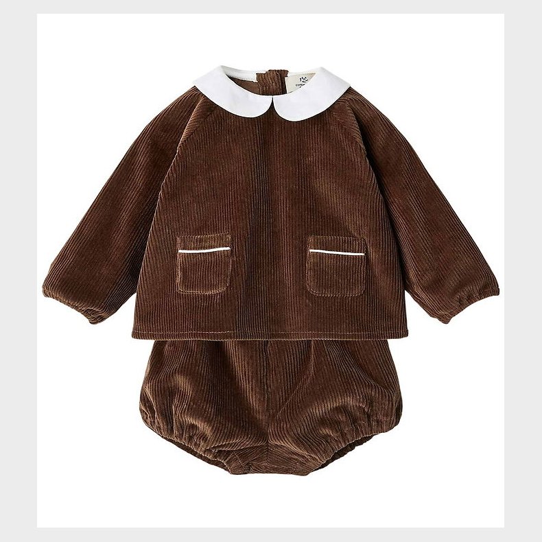 Copenhagen Colors St - Bluse/Bloomers - DK. Brown Comb