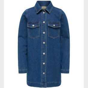 Kids Only Kjole - KogBelle - Medium blue Denim