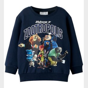 Name It Sweatshirt - NmmNoel - Zootropolis - Navy Blazer