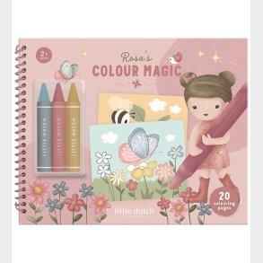 Litttle Dutch Malebog - Rosa